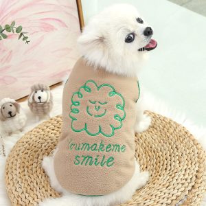 Autumn Winter Warm Pet Teddy Pomeranian Bichon Frise Small Dog Puppy Clothing Cat Supplies Vest