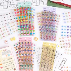 Emoji Symphony Waterproof PET Scrapbook Stickers Creative Stickers Girls' Cute Stickers