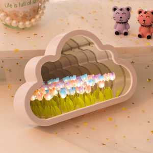 Clouds Tulips DIY Night Lights
