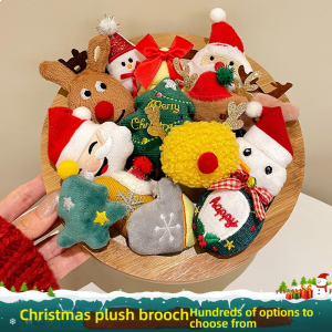 Cartoon, Cute, Santa Claus Brooch, Christmas Gifts, Badges, Sweaters, Bags, Accessories, Couple's Pins