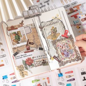 New Index Sign Collection Scrapbook Collage Stickers | Creative Stickers DIY Decoupage Scrapbook