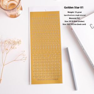 Stamping series diy creative handbook stickers