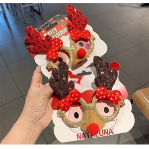 Christmas Eyeglass Frames, Reindeer Playful Gift Frames, Christmas, Student Decoration Gifts, Party Decoration Glasses
