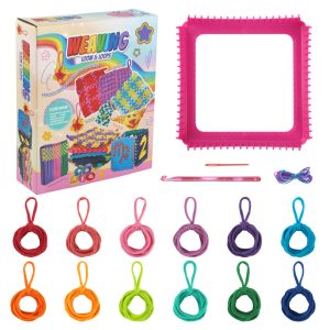 Puzzle Elastic Rope Weaving Toys DIY Loop Weaving