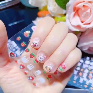 Children's waterproof nail stickers (10 sheets)