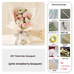 Twist rod bouquet, DIY creation, Give your girlfriend a gift to your girlfriend