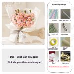 Twist rod bouquet, DIY creation, Give your girlfriend a gift to your girlfriend