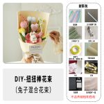 Twist rod bouquet, DIY creation, Give your girlfriend a gift to your girlfriend