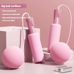 High-quality PP skipping rope, suitable for children, multi-color optional, good helper for fitness and fat burning.