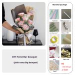 Twist rod bouquet, DIY creation, Give your girlfriend a gift to your girlfriend