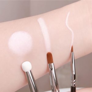 Dual-Ended Concealer Brush - Lip & Under Eye Detail Brush Set