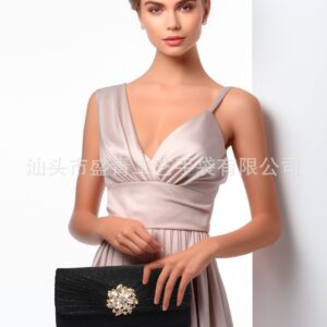 Color-Changing Clutch - Magnetic Crystal Party Bag
