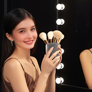 12-Piece Makeup Brush Set - Soft Bristle Blush & Eyeshadow Brushes Kit