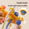 Newborn Crib Mobile - Infant Stroller Hanging Toy, Baby Soothing Rattle