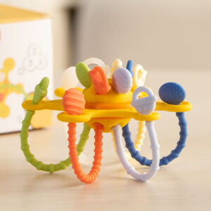 Newborn Crib Mobile - Infant Stroller Hanging Toy, Baby Soothing Rattle