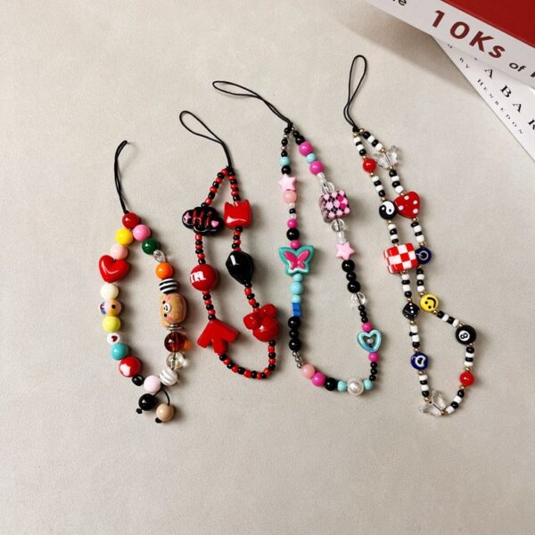 Creative Hanging Chain Phone Shell Charm for INS Style