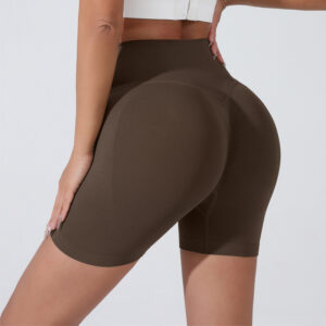 Peach Lift Athletic Shorts Women's High Waist Tummy Control Booty Enhancing Quick-Dry 3" Compression Running Training Shorts