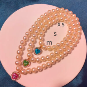 Mahjong Pet Longevity Lock - Silent New Year Blessing Collar for Pets