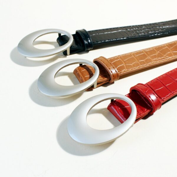 American Vintage Y2K Red Belt Ethnic Style Women's Versatile Premium Denim Jeans Accessory