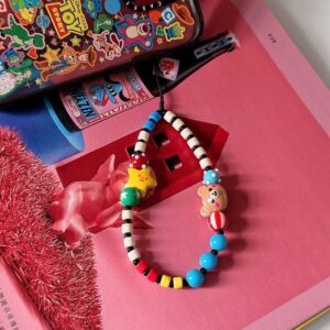 Dopamine Bear Grinning Chain for Phone Shells CCD