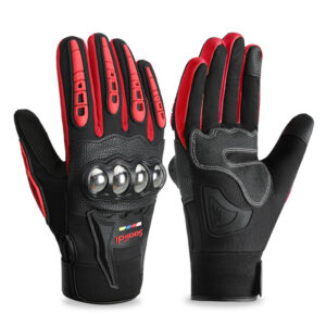 Winter Motorcycle Gloves for Men and Women, Touchscreen, Anti - slip, Anti - fall, Water - resistant, Windproof, Motorbike Warm Gloves Equipment