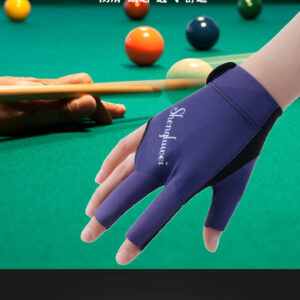 Billiards Gloves, Lightweight, Breathable, Anti - slip, Wear - resistant, Snooker, High Elasticity, Three - finger Exposed, Special for Billiards Competitions, Single