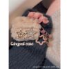 Brown Fuzzy Star Apple AirPods Pro2 Earphone Case