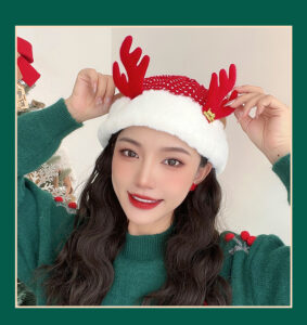 Cute Children and Adult Santa Claus Hats for Christmas Festival Gift